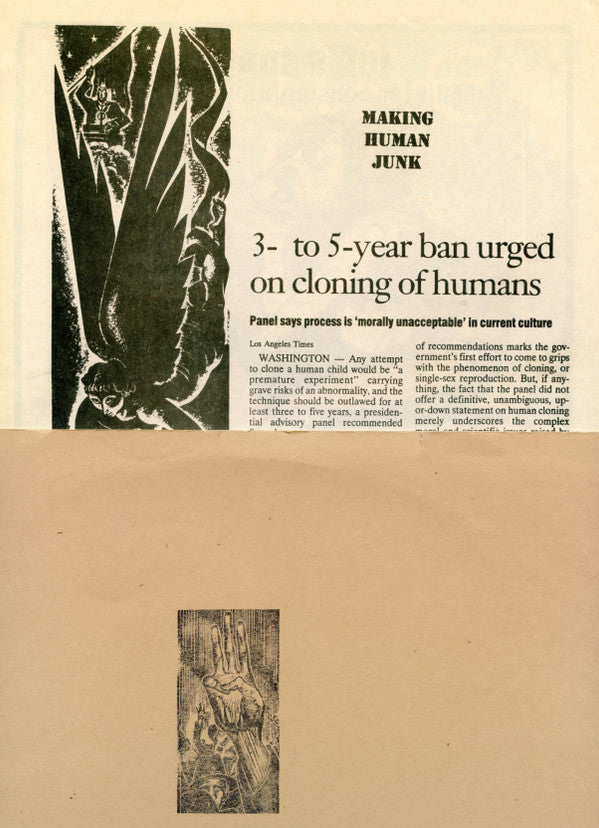 Various : Making Human Junk (LP,Compilation,Stereo)