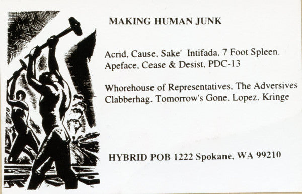 Various : Making Human Junk (LP,Compilation,Stereo)