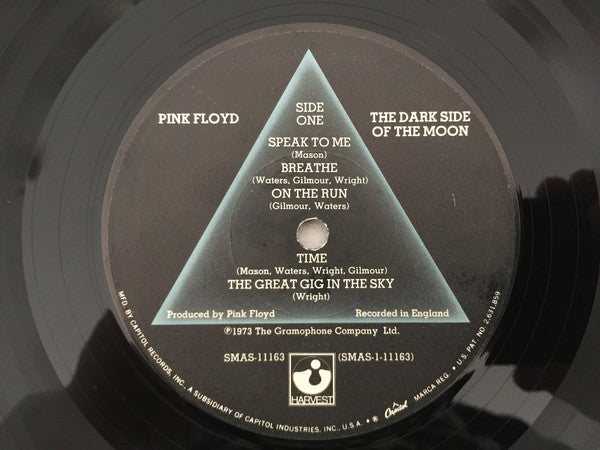 Pink Floyd : The Dark Side Of The Moon (LP,Album,Repress)