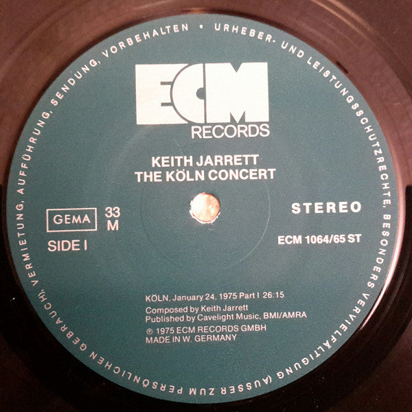 Keith Jarrett : The Köln Concert (LP,Album)