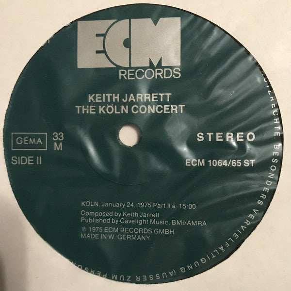Keith Jarrett : The Köln Concert (LP,Album)