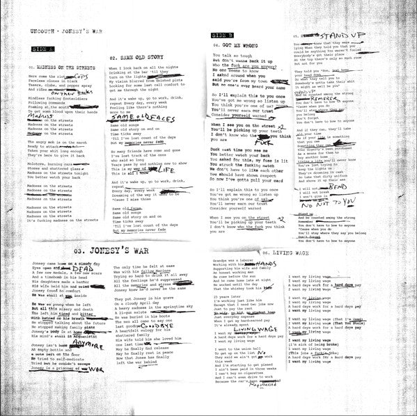 Uncouth, The : Jonesy's War (12",45 RPM)