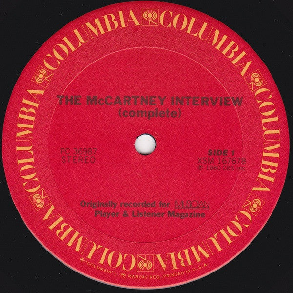 Paul McCartney : The McCartney Interview (LP,Stereo)