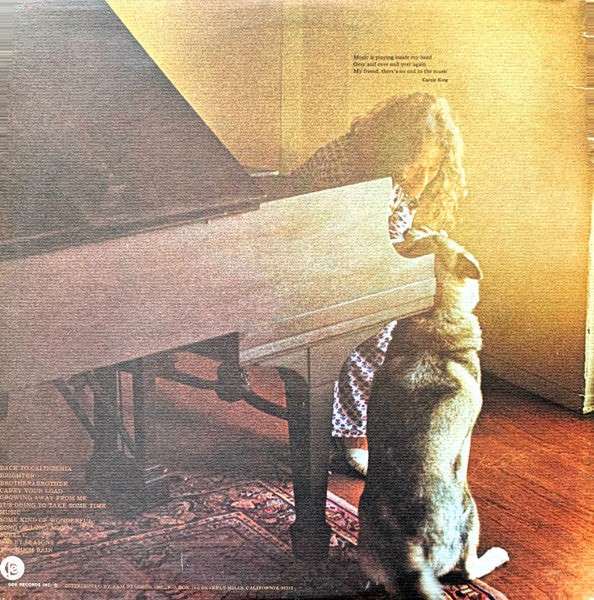 Carole King : Music (LP,Album,Stereo)