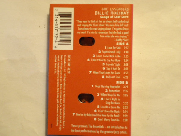 Billie Holiday : The Essential Billie Holiday: Songs Of Lost Love (Compilation)