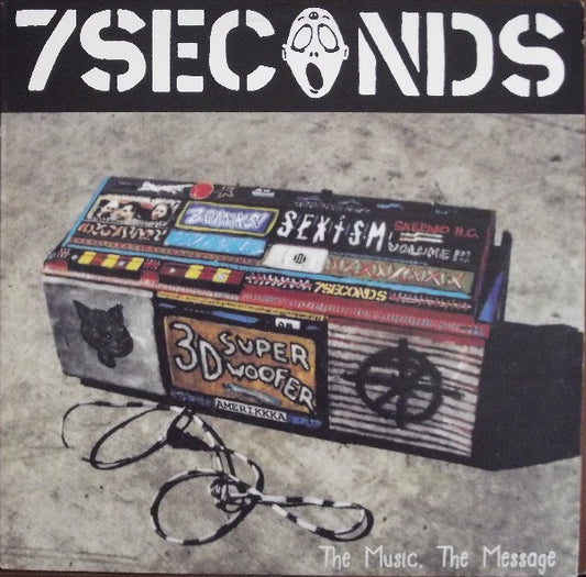 7 Seconds : The Music, The Message (LP,Album,Promo)