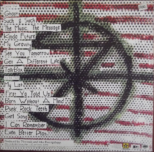 7 Seconds : The Music, The Message (LP,Album,Promo)