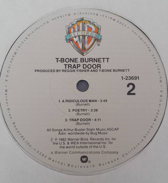 T-Bone Burnett : Trap Door (12",EP)