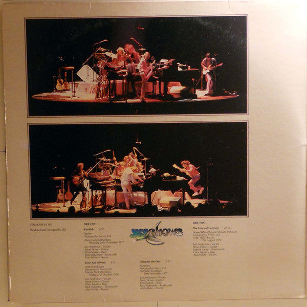 Yes : Yesshows (LP,Album)