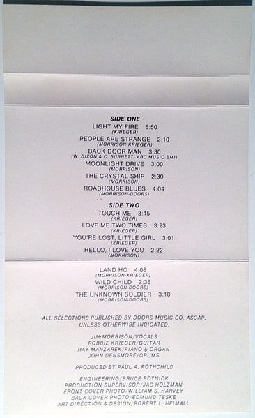Doors, The : 13 (Compilation,Reissue)