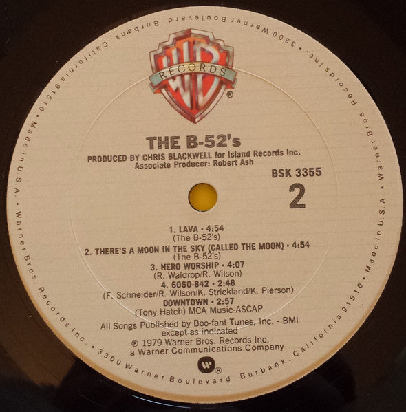 B-52's, The : The B-52's (LP,Album,Club Edition)