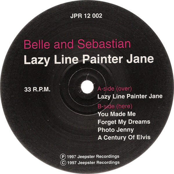 Belle & Sebastian : Lazy Line Painter Jane (12",33 ⅓ RPM,EP)