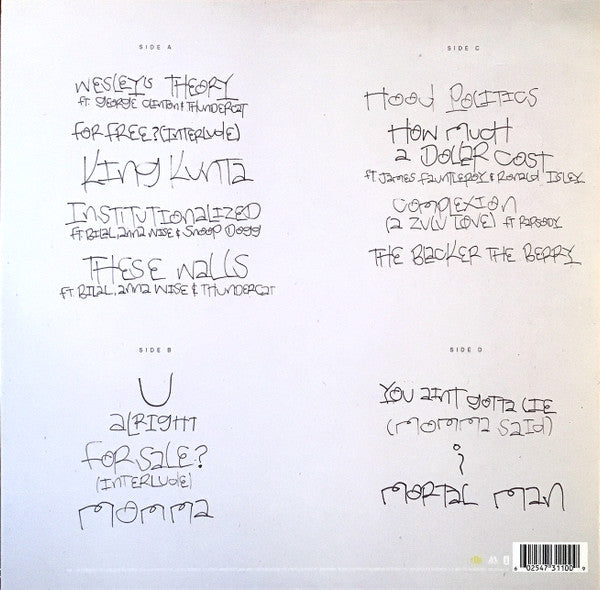 Kendrick Lamar : To Pimp A Butterfly (LP,Album)