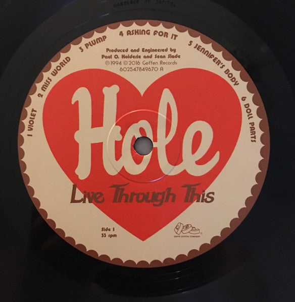 Hole (2) : Live Through This (LP,Album,Reissue)