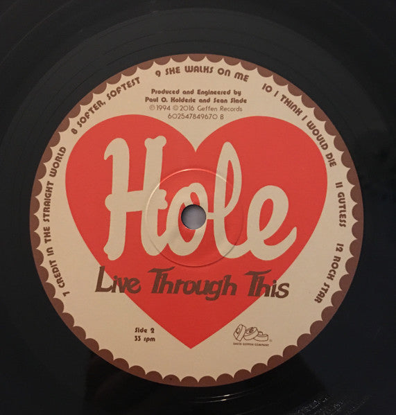 Hole (2) : Live Through This (LP,Album,Reissue)