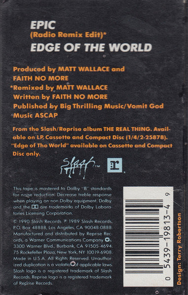 Faith No More : Epic (Single)