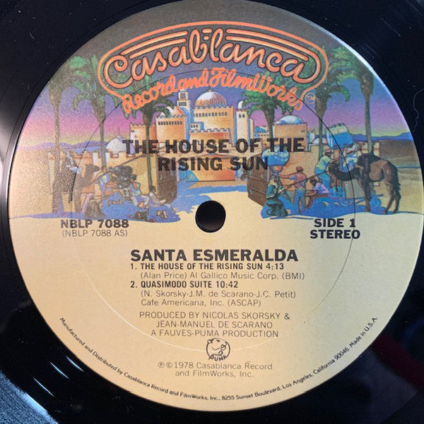 Santa Esmeralda : The House Of The Rising Sun  (LP,Album)