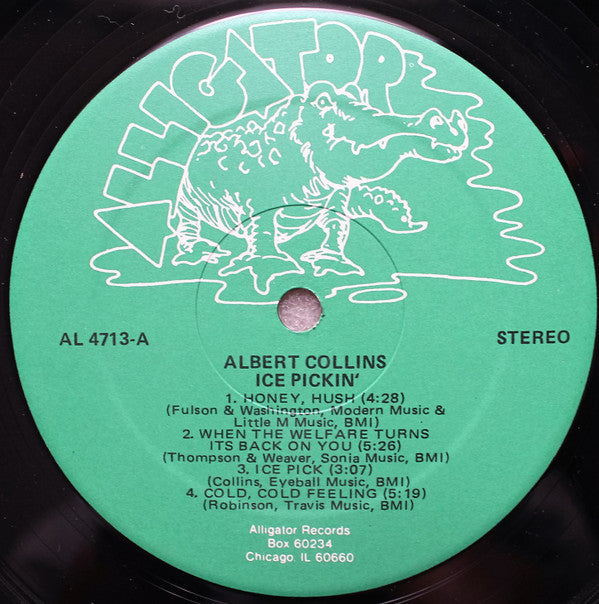 Albert Collins : Ice Pickin' (LP,Album)