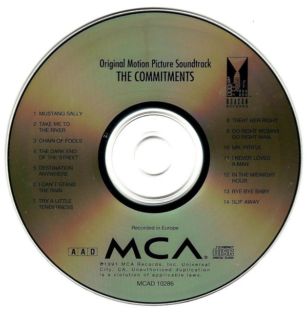 Commitments, The : The Commitments (Original Motion Picture Soundtrack) (Album)