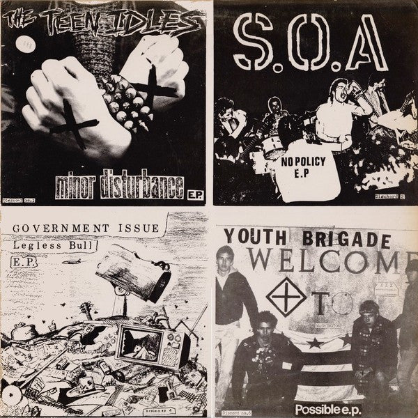 Various : Four Old 7"s On A 12" (LP,Compilation)