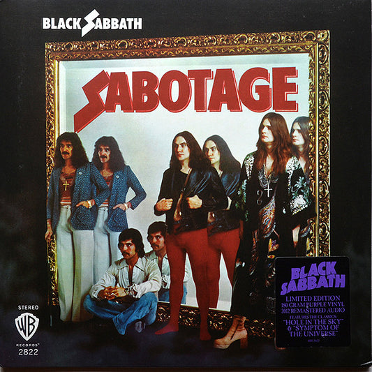 Black Sabbath : Sabotage (LP,Album,Limited Edition,Reissue,Remastered)