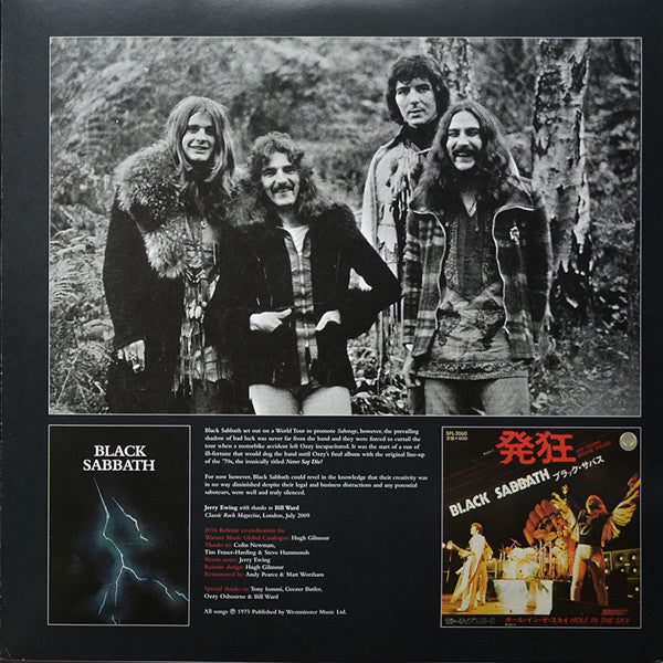 Black Sabbath : Sabotage (LP,Album,Limited Edition,Reissue,Remastered)