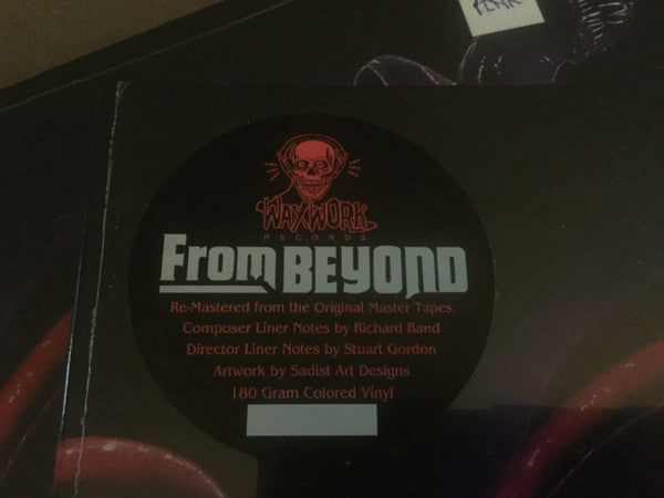 Richard Band : H.P. Lovecraft's From Beyond (Original Motion Picture Soundtrack) (LP,Album,Reissue,Remastered)