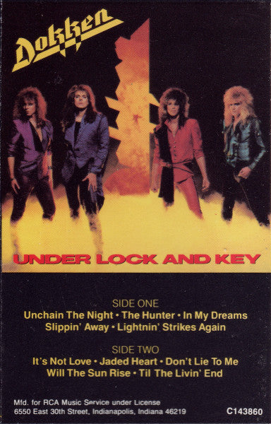 Dokken : Under Lock And Key (Album,Club Edition)