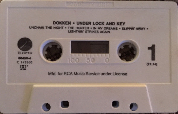 Dokken : Under Lock And Key (Album,Club Edition)