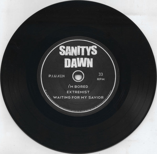 Sanitys Dawn : The Violent Type (7",33 ⅓ RPM,EP)