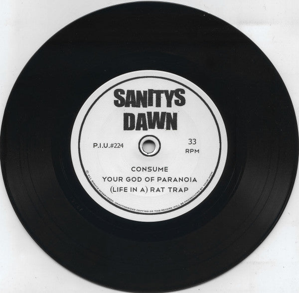 Sanitys Dawn : The Violent Type (7",33 ⅓ RPM,EP)