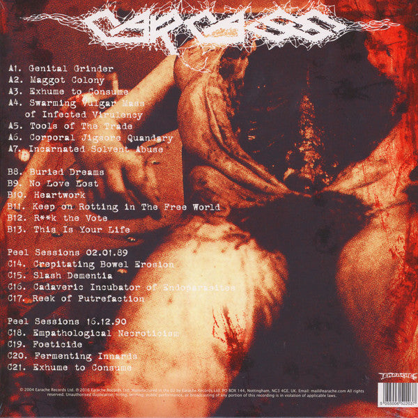 Carcass : Choice Cuts (LP,Compilation)