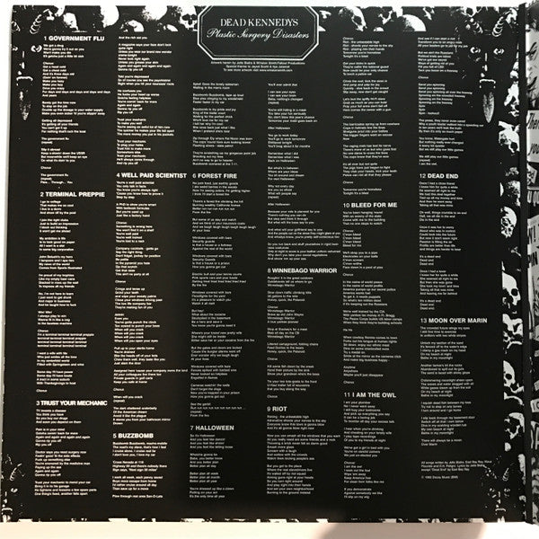 Dead Kennedys : Plastic Surgery Disasters (LP,Album,Limited Edition,Reissue,Stereo)