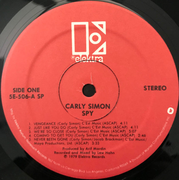 Carly Simon : Spy (LP,Album)