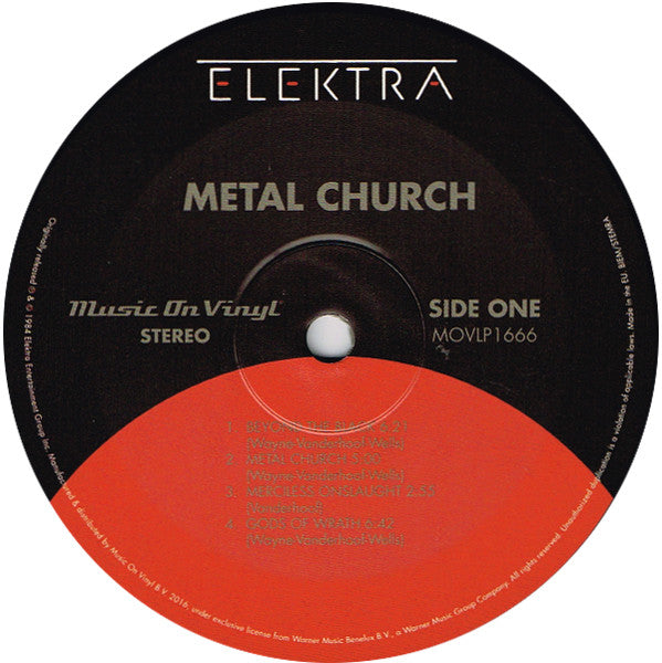 Metal Church : Metal Church (LP,Album,Reissue)