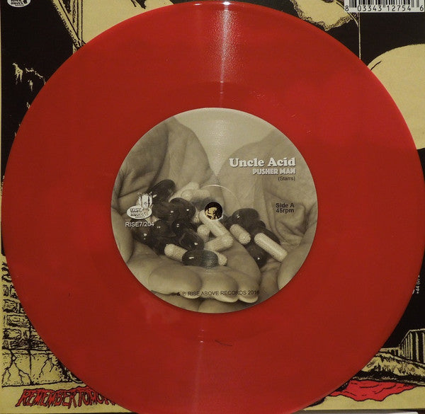 Uncle Acid & The Deadbeats : Pusher Man (7",45 RPM,Single)