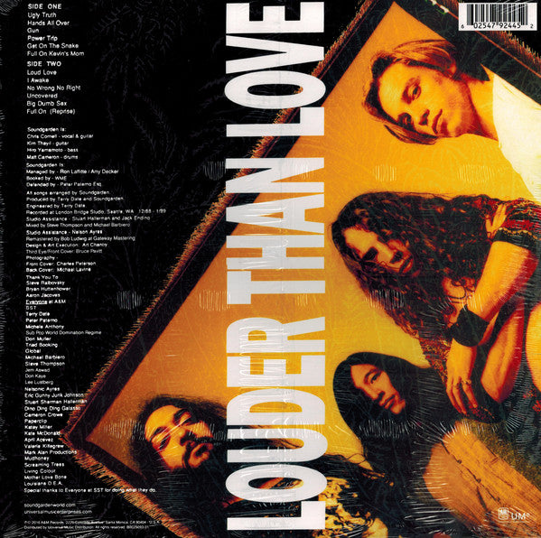 Soundgarden : Louder Than Love (LP,Album,Reissue,Remastered)