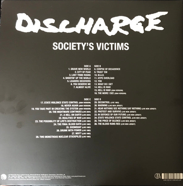 Discharge : Society's Victims, Volume 2 (LP,Compilation)