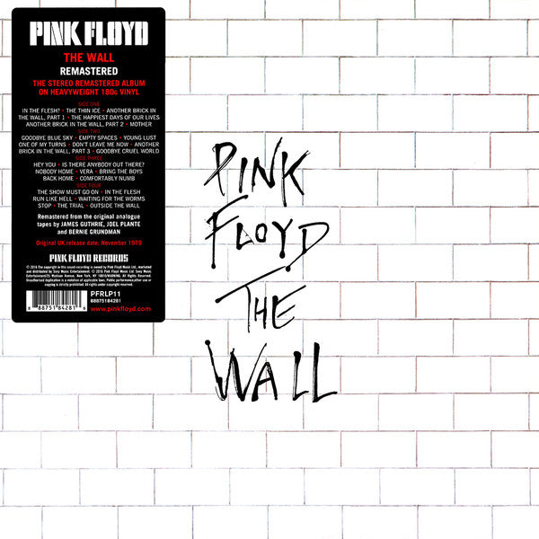Pink Floyd : The Wall (LP,Album,Reissue,Remastered)