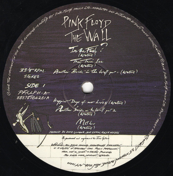 Pink Floyd : The Wall (LP,Album,Reissue,Remastered)
