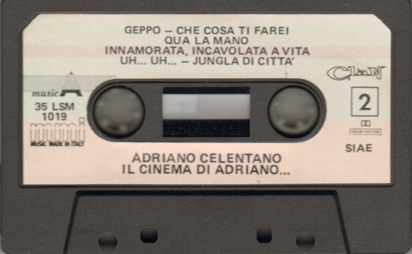 Adriano Celentano : Il Cinema Di Adriano (Compilation)