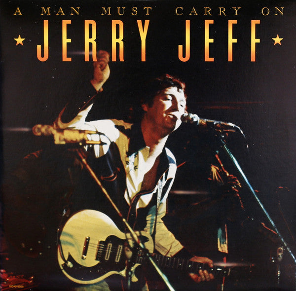 Jerry Jeff Walker : A Man Must Carry On (LP,Album)
