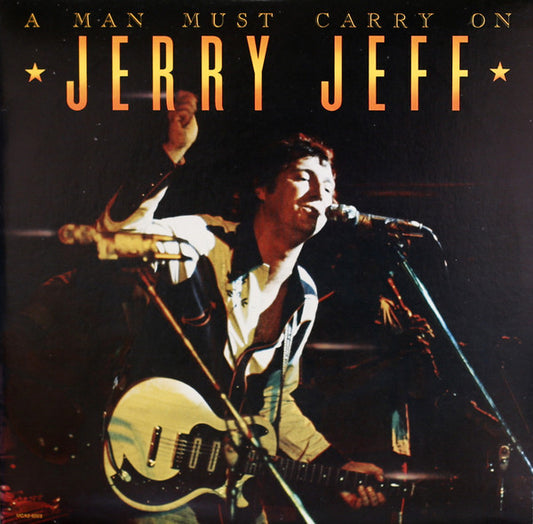 Jerry Jeff Walker : A Man Must Carry On (LP,Album)