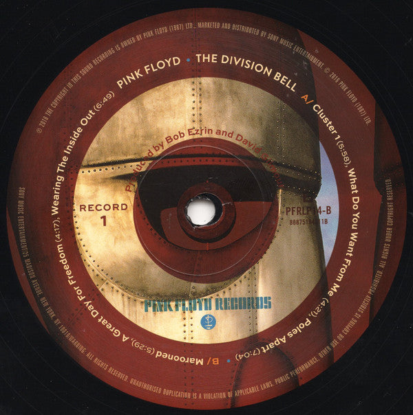 Pink Floyd : The Division Bell (LP,Album,Reissue,Remastered)