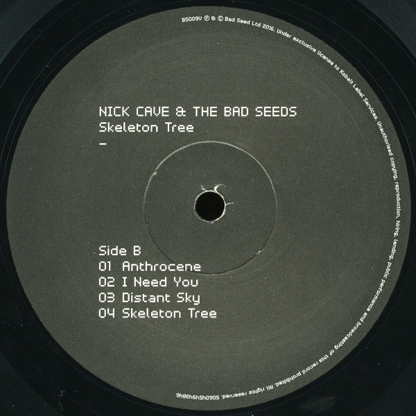 Nick Cave & The Bad Seeds : Skeleton Tree (LP,Album)