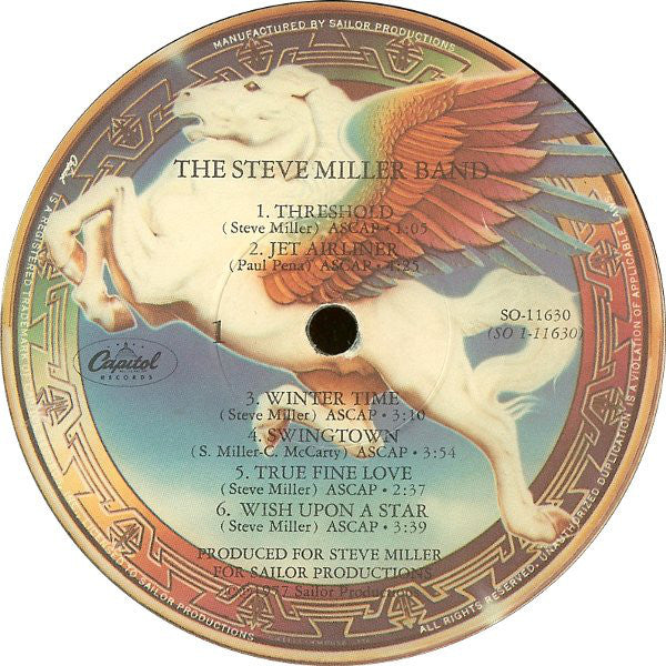 Steve Miller Band : Book Of Dreams (LP,Album)