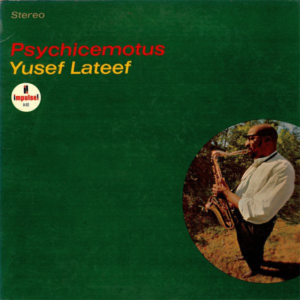 Yusef Lateef : Psychicemotus (LP,Album,Stereo)