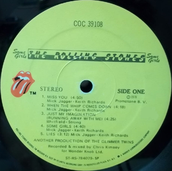 Rolling Stones, The : Some Girls (LP,Album)