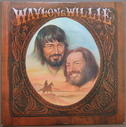 Waylon Jennings & Willie Nelson : Waylon & Willie (LP,Album)