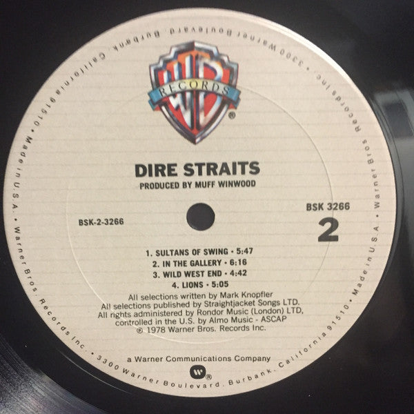 Dire Straits : Dire Straits (LP,Album,Club Edition)